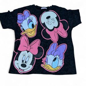 3/$15 Disney black & pink Minnie T-shirt brand amore 2000s